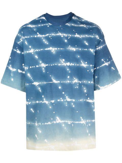 graphic-print cotton T-shirt by JIL SANDER