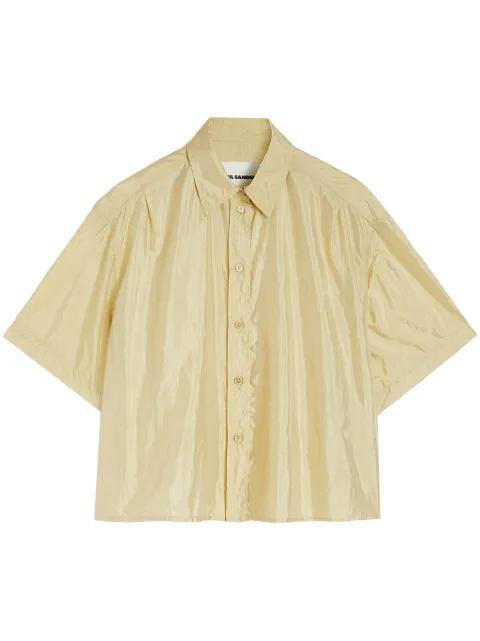 half-length sleeves shirt by JIL SANDER