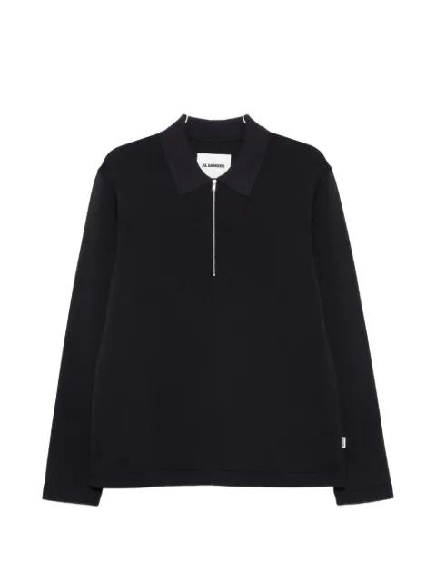 half-zip polo shirt by JIL SANDER