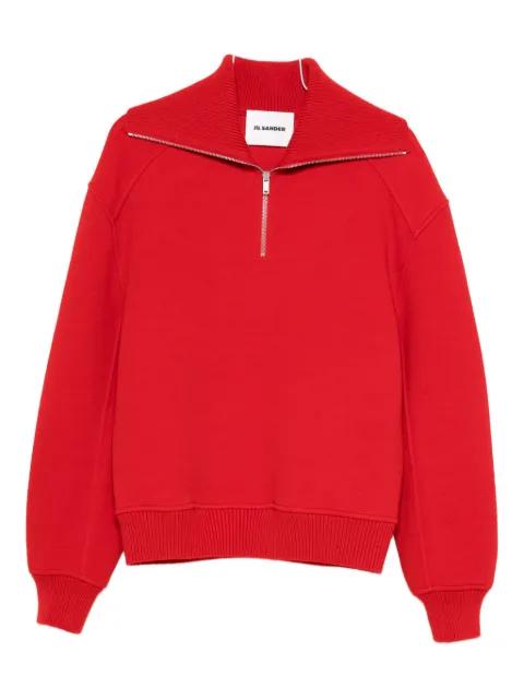 half-zip sweater by JIL SANDER