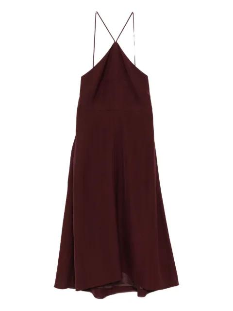 halter-neck dress by JIL SANDER