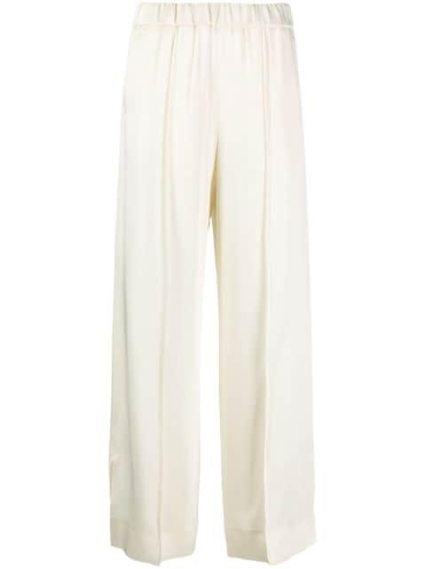high-waist pleated trousers by JIL SANDER