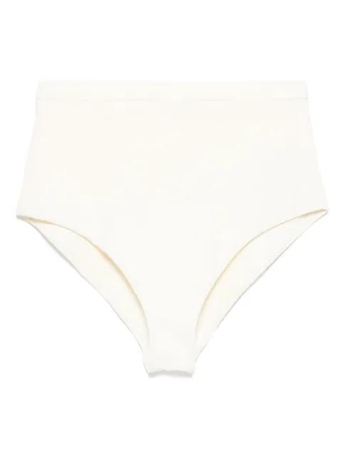 high-waisted bikini bottoms by JIL SANDER