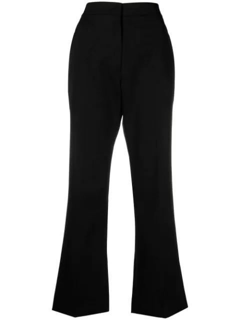 high-waisted cropped trousers by JIL SANDER