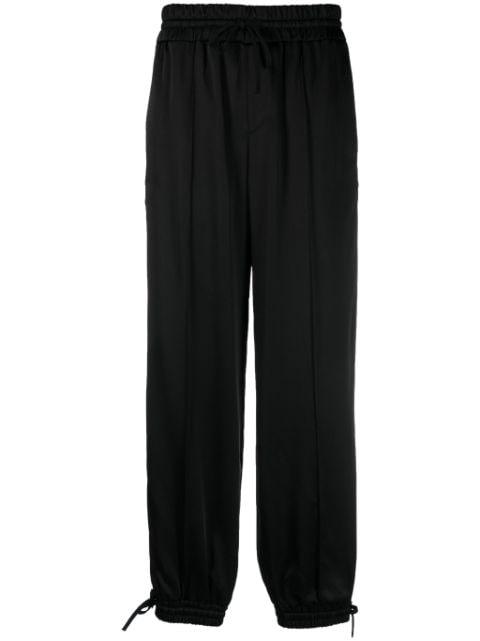 high-waisted tapered-leg trousers by JIL SANDER