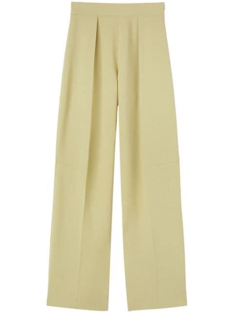 high-waisted tapered trousers by JIL SANDER