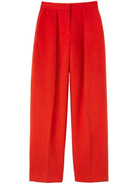 high-waisted tapered trousers by JIL SANDER
