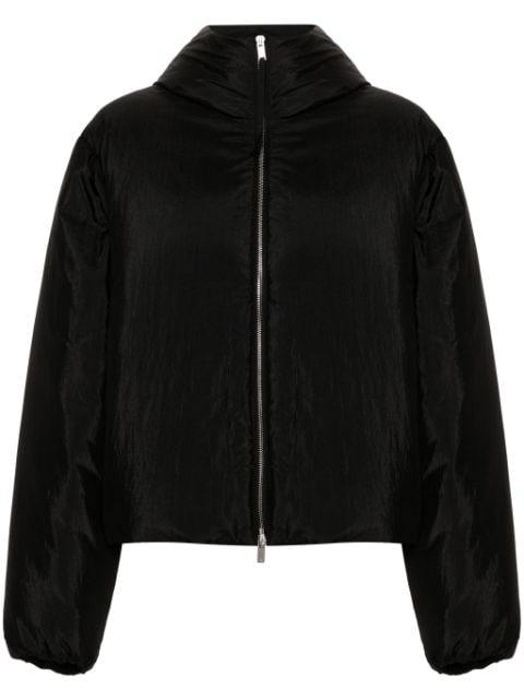 hoodied puffer jacket by JIL SANDER
