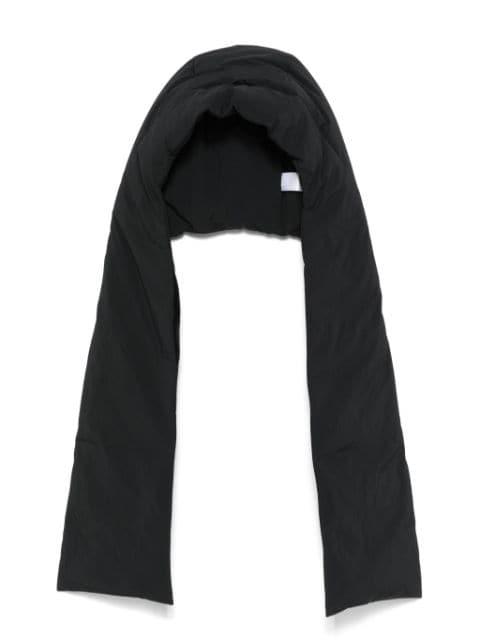 hoodied scarf by JIL SANDER