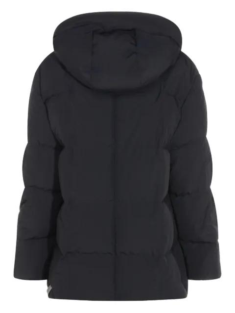hoodied zip coat by JIL SANDER