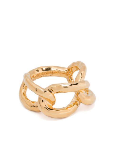 intertwined ring by JIL SANDER