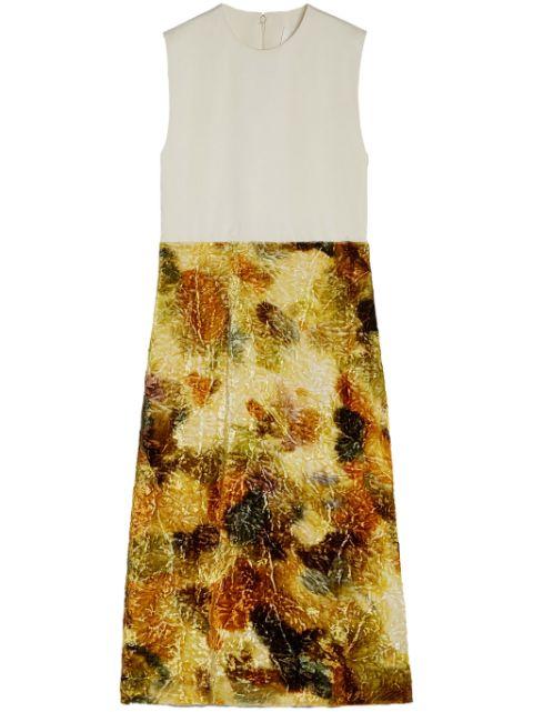 jacquard midi dress by JIL SANDER