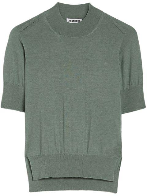 knitted top by JIL SANDER