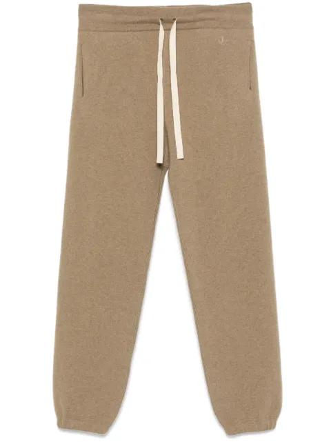 knitted track pants by JIL SANDER