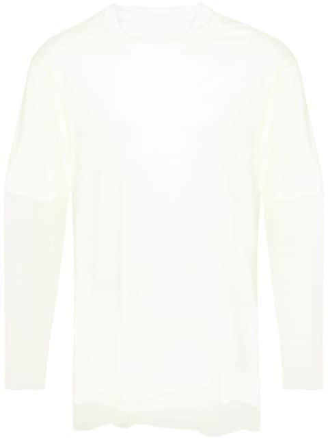 layered long-sleeve T-shirt by JIL SANDER
