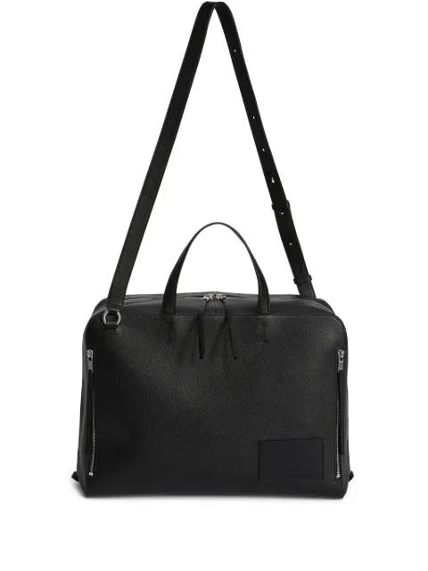 leather briefcase by JIL SANDER