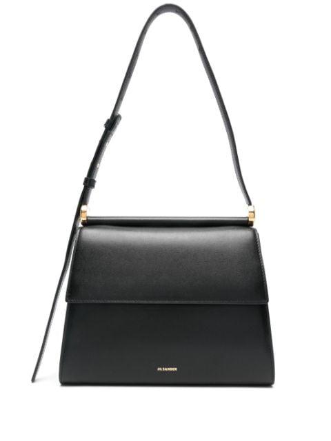 leather shoulder bag by JIL SANDER
