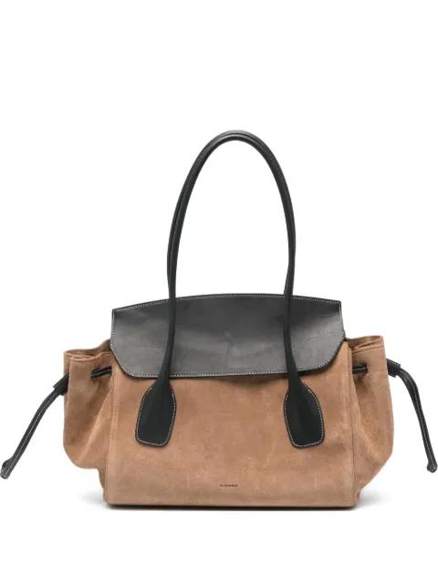 leather tote bag by JIL SANDER