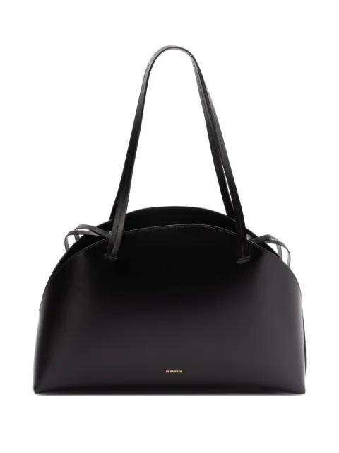 leather tote bag by JIL SANDER