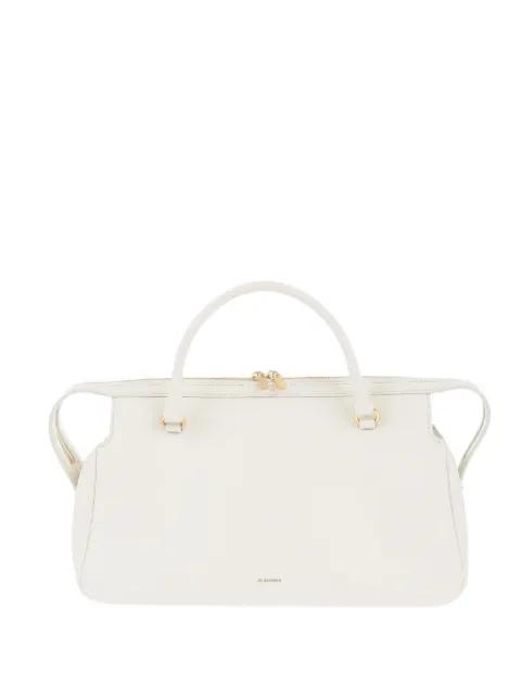leather tote bag by JIL SANDER