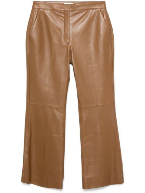 leather trousers by JIL SANDER