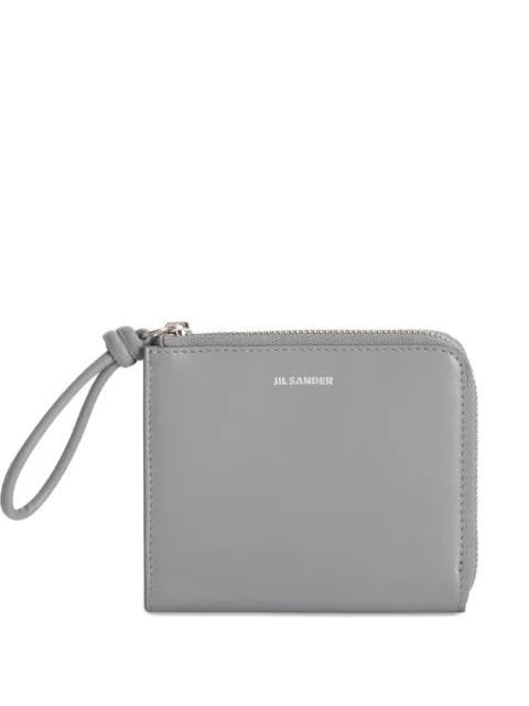 leather wallet by JIL SANDER