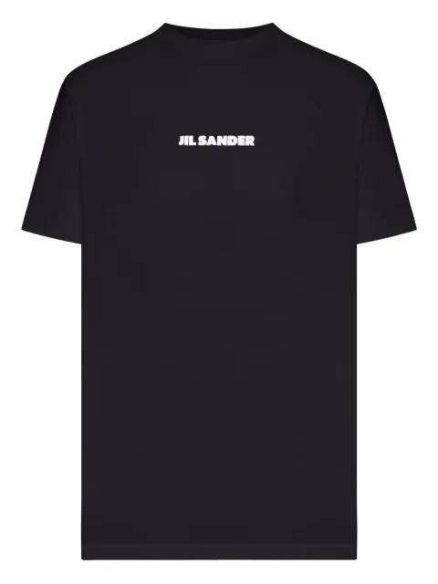 logo-detail crew neck T-shirt by JIL SANDER