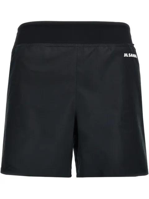 logo-detail shorts by JIL SANDER