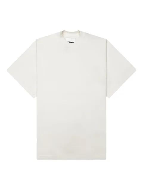 logo-embroidered T-shirt by JIL SANDER