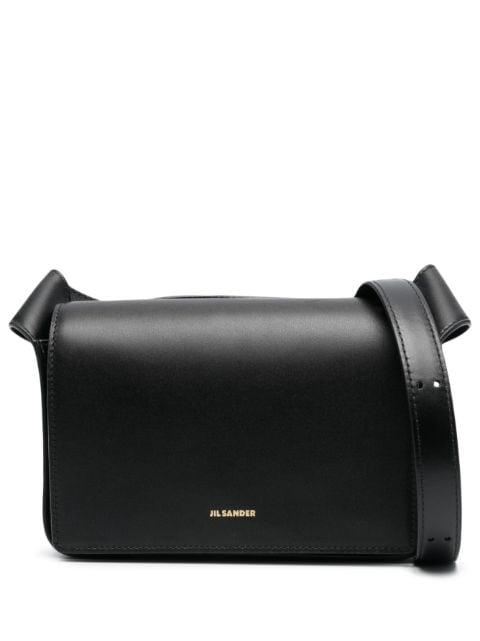 logo-lettering leather crossbody bag by JIL SANDER