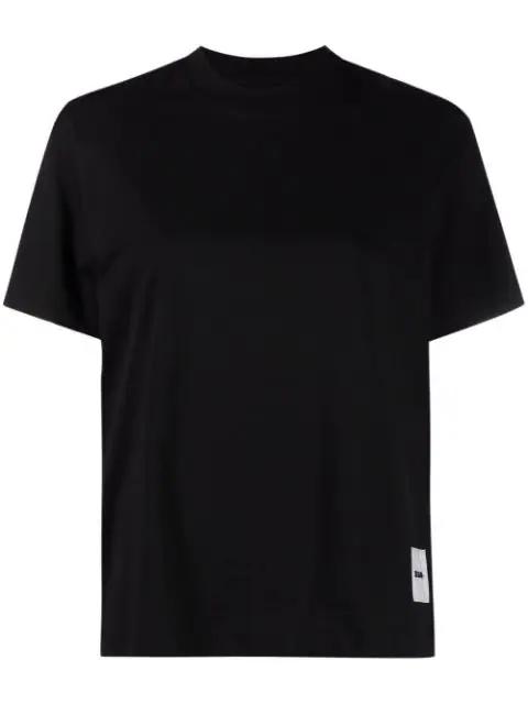 logo-patch cotton T-shirt by JIL SANDER