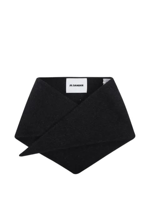 logo-patch scarf by JIL SANDER