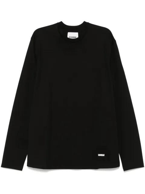 logo-plaque T-shirt by JIL SANDER