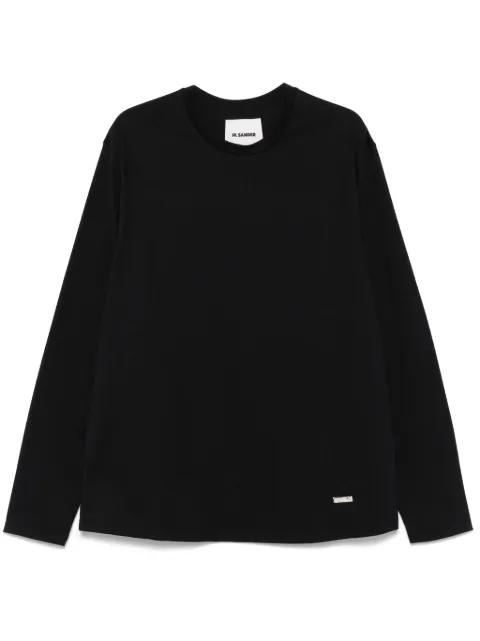 logo-plaque T-shirt by JIL SANDER