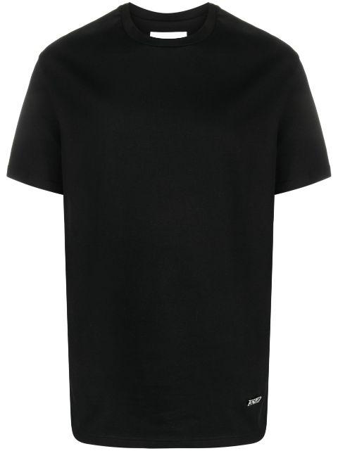 logo-plaque jersey-knit T-shirt by JIL SANDER