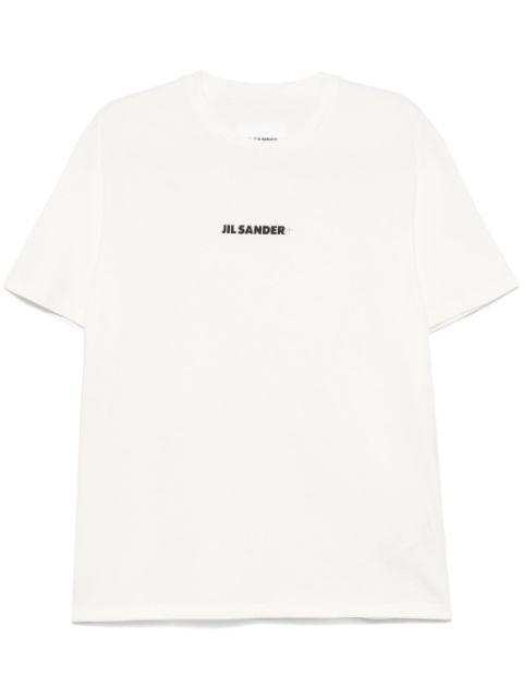 logo-print T-shirt by JIL SANDER