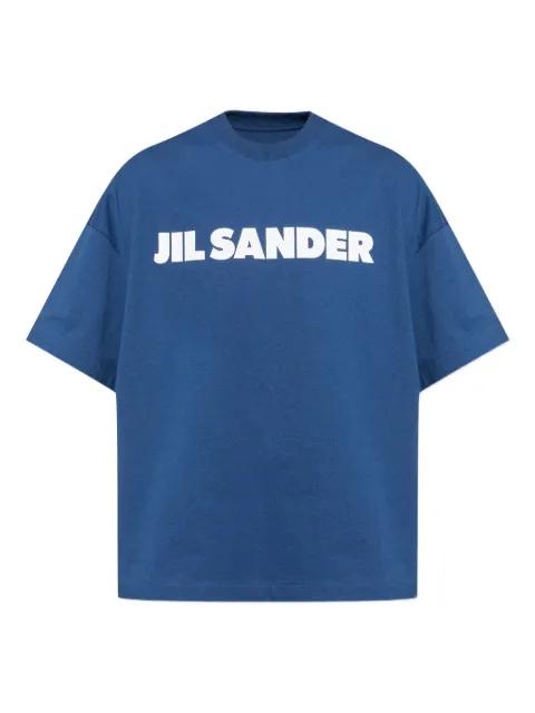 logo-print T-shirt by JIL SANDER