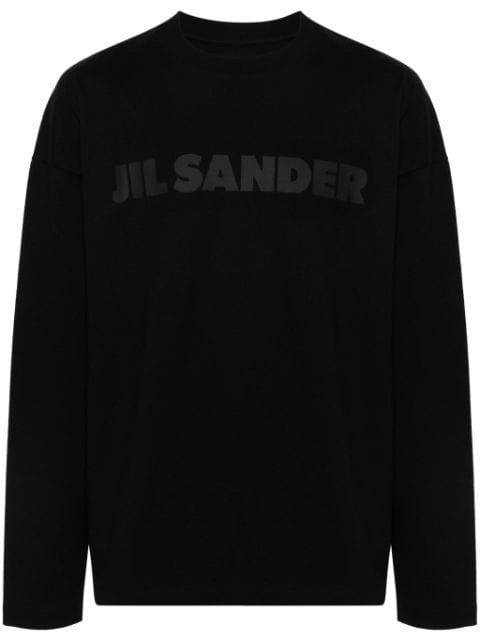 logo-print T-shirt by JIL SANDER