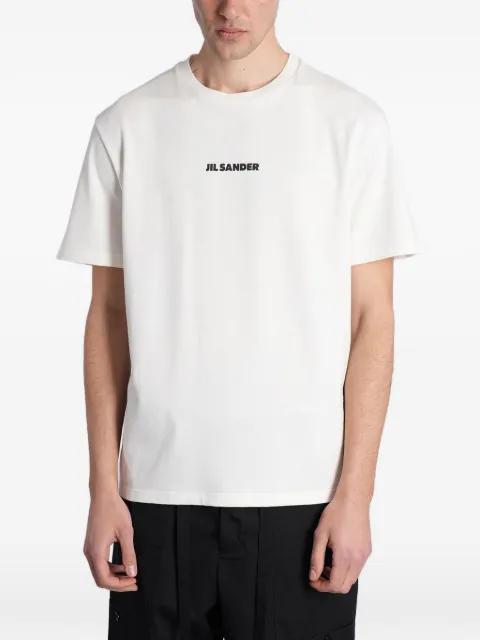 logo-print T-shirt by JIL SANDER
