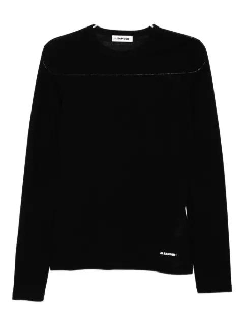 + logo-print T-shirt by JIL SANDER
