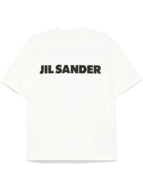 logo-print T-shirt by JIL SANDER