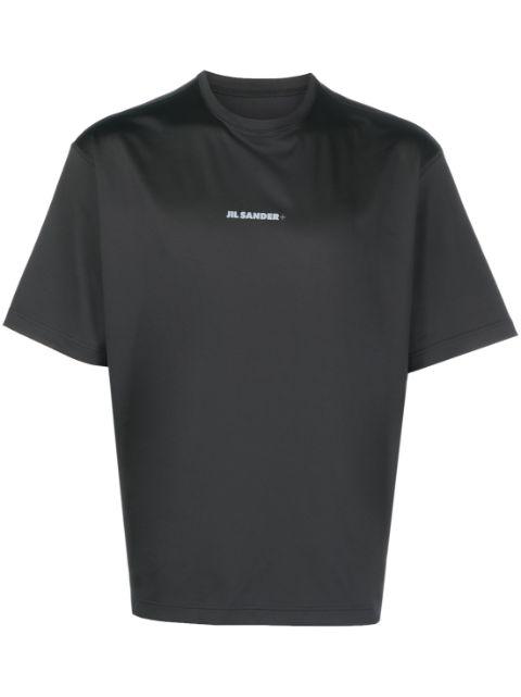 logo-print T-shirt by JIL SANDER