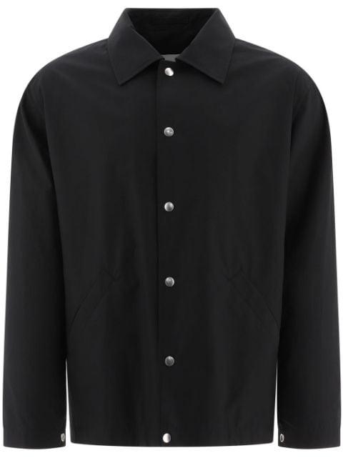 logo-print jacket by JIL SANDER