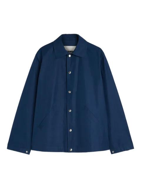 logo-print jacket by JIL SANDER