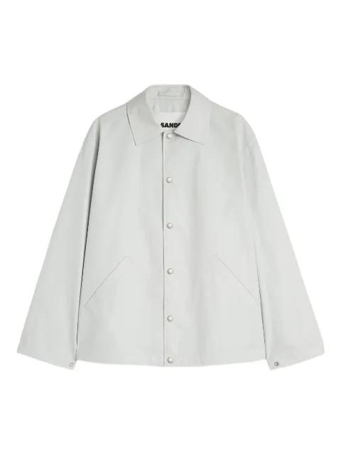 logo-print jacket by JIL SANDER