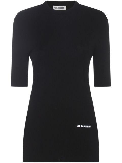 logo-print mini dress by JIL SANDER