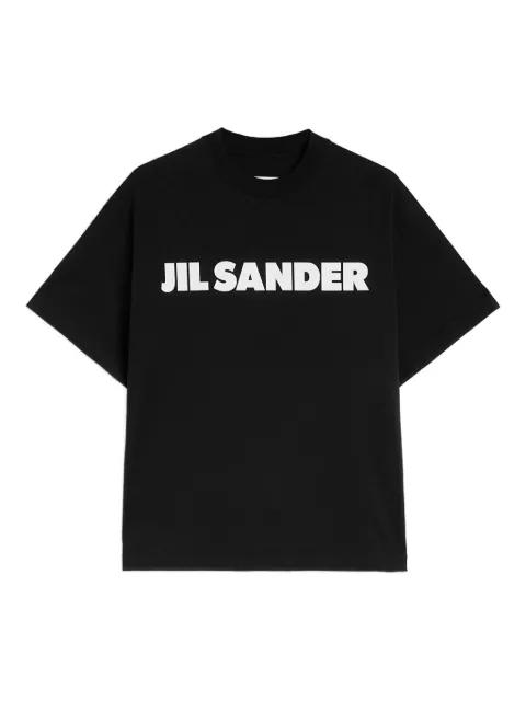 logo-print short-sleeve T-shirt by JIL SANDER