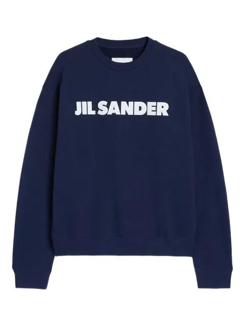 logo-print sweatshirt by JIL SANDER