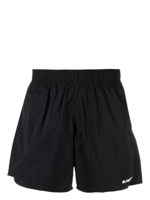 logo-print swim shorts by JIL SANDER