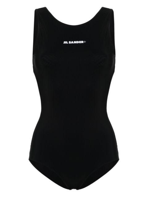 + logo-print swimsuit by JIL SANDER